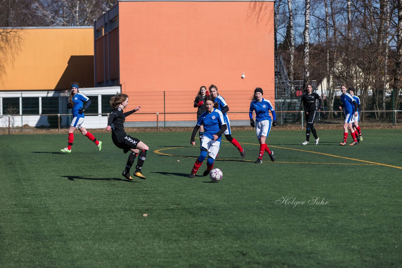 Bild 282 - B-Juniorinnen Halbfinale SVHU - Holstein Kiel : Ergebnis: 3:0